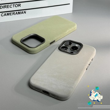 Magsafe磁吸手機殼 法蘭絨材質 簡約 iPhone 16 15 14 13 12 Pro Max 蘋果防摔保護殼
