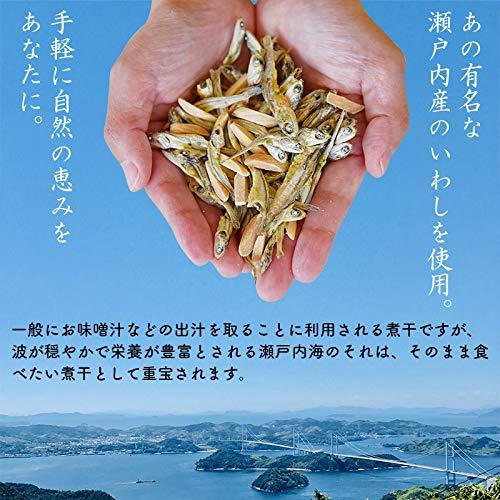 海と太陽 塩無添加食べるにぼし＆アーモンド 300g 無調味 国産小魚 鰯 チャック袋入