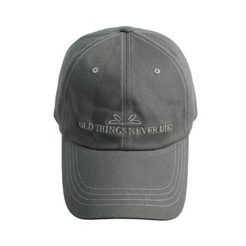 韓國 ONGO SYMBOL KNOT CAP 符號綁帶棒球帽 灰色GRAY