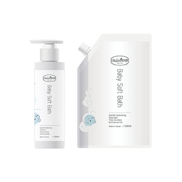 baan 貝恩 嬰兒沐浴精-1罐1補(偏遠地區不配送)悅兒園婦幼生活館