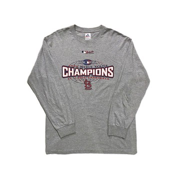 Vintage Long Sleeve T-shirt 美國職棒Champion圖樣薄長袖