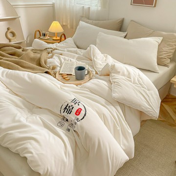 S被芯被日式單雙人春秋被褥原棉大豆纖維被床上用品禮品禮盒夏被鑫弘-家具衛浴 可打統編