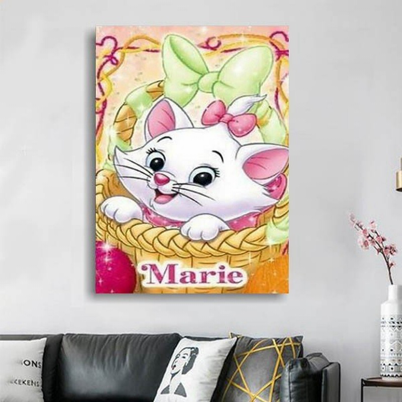 フル ダイヤモンド刺繍 キット ビーズ刺繍 ディズニー おしゃれキャット マリー 猫 モザイクアート パズルアート リハビリ 趣味 絵画 通販 Lineポイント最大0 5 Get Lineショッピング