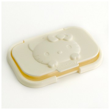 Hello Kitty 【一品川流】日本進口  黏貼式濕紙巾保存蓋-1入