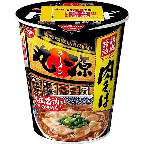 日清食品 丸源ラーメン 熟成醤油 肉そば 97g×12個