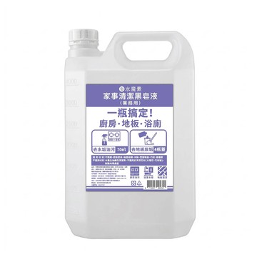 萬用清潔劑 水魔素 萬用清潔黑肥皂液 4000ml 家庭號 (水垢Ｘ油垢Ｘ尿垢)