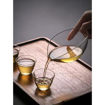 簡約玻璃公道杯日式家用茶海分茶器手工耐熱公杯高檔勻杯功夫茶具