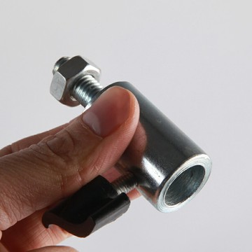 三基色燈接頭舞臺影視燈具座固定燈架金屬接頭M10加16MM口徑