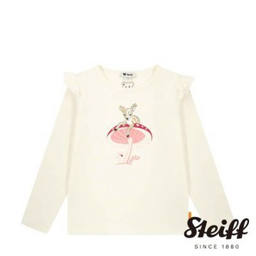 STEIFF 熊頭童裝 森林小鹿印花長袖上衣 2-8歲