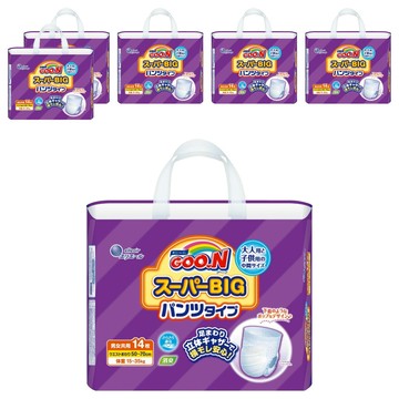 GOO.N 大王 Super Big 褲型尿布 15~35kg  XXXL  84片