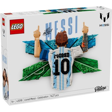 【必買站】樂高 LEGO 43018 Lionel Messi - 慶祝時刻 樂高® Editions Sports系列
