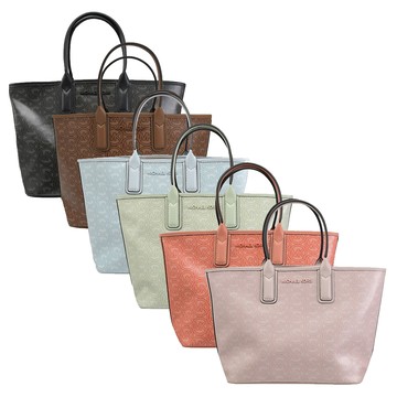 MICHAEL KORS JODIE 圓標MK印花手提托特包(多色可選)