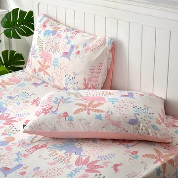 La Belle 超COOL超涼感 信封枕套 48x75cm 星願動物園 枕套 2入 格蕾寢飾