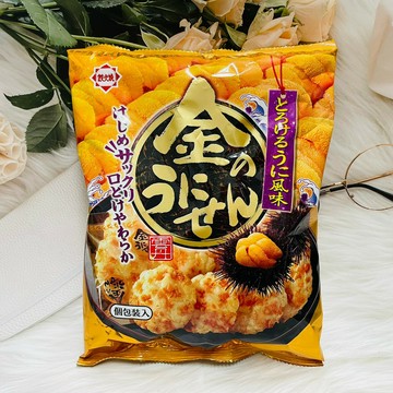 日本 Honda製果 鐵火燒 黃金海膽仙貝 67g｜全店$299 全家取貨免運｜領券9折｜APP下單最高再賺22%點數⚡