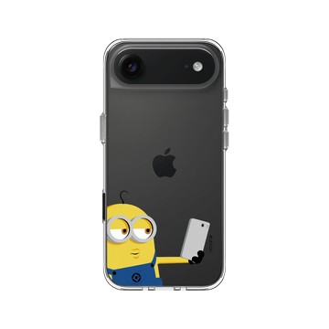 iPhone Air Clear Case（相機按鈕） 透明 - Minions - Minions - Take a Selfie