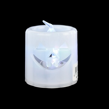 萬聖LED造型蠟燭(隨機出貨)，萬聖節/蠟燭/佈置/裝飾/擺飾/會場佈置/燈籠/聲光/花燈/店面裝飾/道具/鬼臉/發光，X射線【W397134】