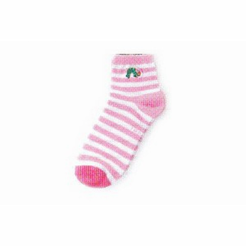 はらぺこあおむし 刺繍ソックス Pkボーダー エリックカール はらぺこ ロングセラー 絵本 キャラ くつした 靴下 通販 Lineポイント最大1 0 Get Lineショッピング