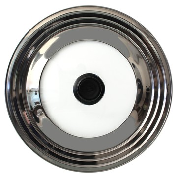 LOVE SONG 不鏽鋼萬用鍋蓋 L號  28~32公分  32cm  1個