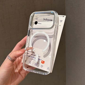 緩衝氣囊 防摔手機殼 強磁吸 保護殼 適用於 iPhone 17 Air 16 15 14 13 12 Pro max