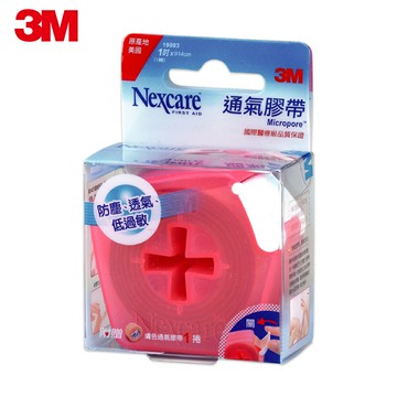 3M 19003 Nexcare 膚色通氣膠帶一吋貼心即用包 (1捲)★3M 迎新送舊 ★299起免運