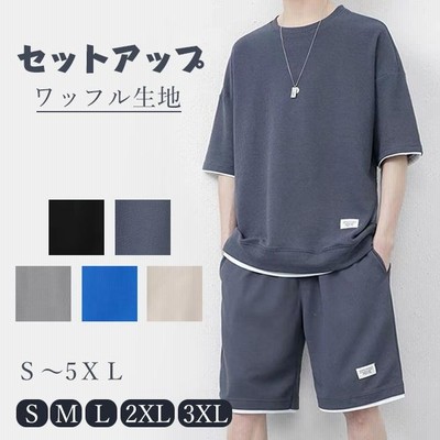 メンズ カジュアル Tシャツハーフパンツ セットアップ c2139 Kappa カッパ セットアップ メンズ 上下セット 半袖 上下セット