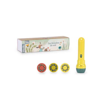 Moulin Roty - 故事手電筒-三隻小兔子