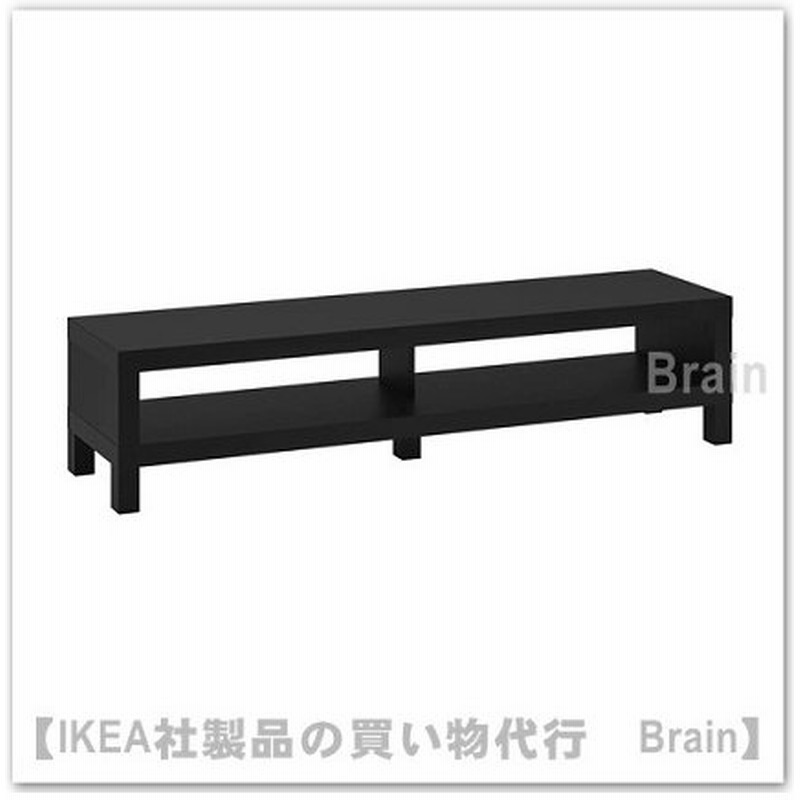 ｉｋｅａ イケア Lack ラック テレビ台160x35x36 Cm ブラックブラウン 通販 Lineポイント最大get Lineショッピング