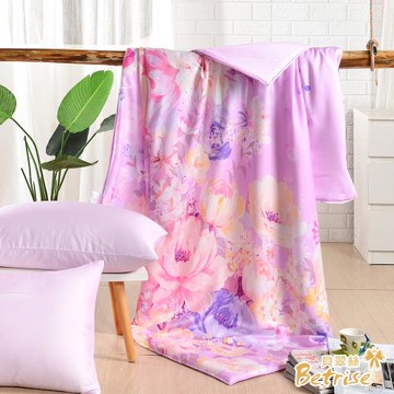 【Betrise】植萃系列 100%奧地利天絲鋪棉涼被/四季被5X6.5尺 曼霓(一入)