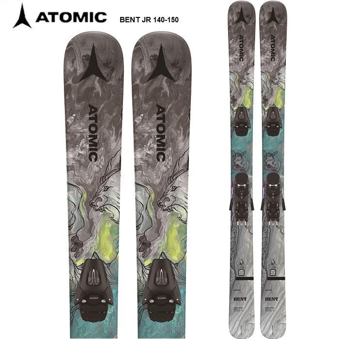 ATOMIC アトミック スキー板 BENT JR 140-150 + COLT 7 GW