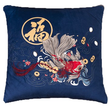 抱枕被子國潮二合一冬季加厚汽車折疊車用枕頭辦公室午睡毯子靠枕