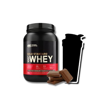 新手推薦《人生第一桶 》立志成為巨巨組💪- ON 金牌乳清蛋白(2磅/罐) + 知名品牌搖搖杯-新手推薦 - 立志成為巨巨組