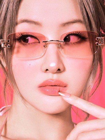 Rimless Square Metal Eyewear (KITCH C2)