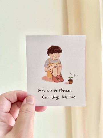 好東西需要等候 | 小卡片