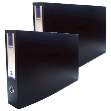 A3 D型環橫式層壓活頁夾 7cm  2個  黑色