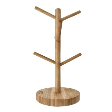 GOZENBO 御膳坊 晶瓚 孟宗竹馬克杯掛架 33 x 18cm  1個