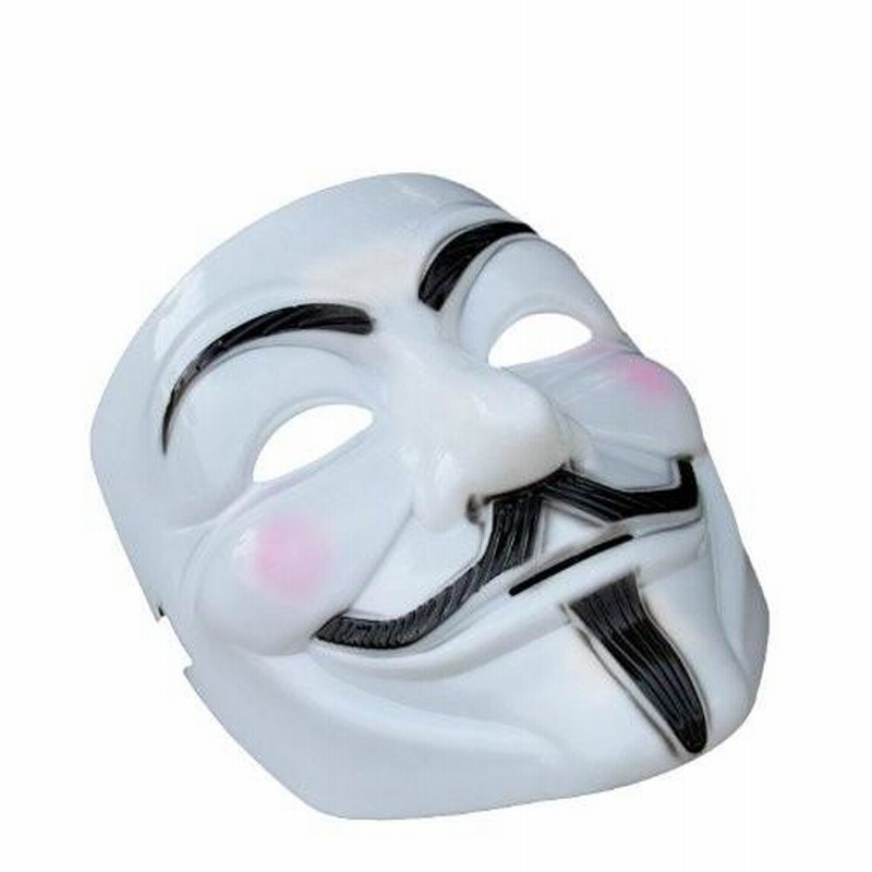 V for Vendetta/Vフォー・ヴェンデッタ ガイ・フォークス仮面 アノニマスマスク 白 . | LINEブランドカタログ