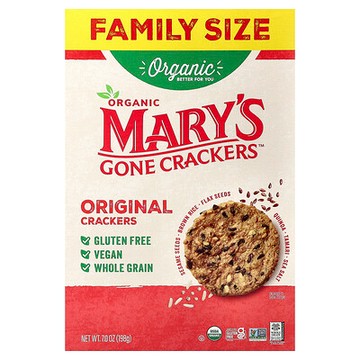 Mary's Gone Crackers, 經典原味餅乾，7 盎司（198 克）