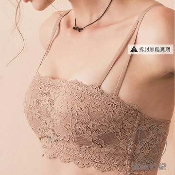 無肩帶抹胸內衣女無鋼圈薄款小胸聚攏防滑bra美背裹胸防走光文胸【倪醬小鋪】