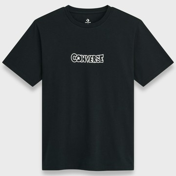 CONVERSE TEE 七龍珠Z 神龍 男女短袖T恤 黑-TWCVM6T637-BLK