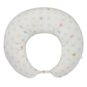 Combi 康貝 多功能水洗棉月亮枕 替換枕套  珍珠白  70cm  56cm  高度21cm  外徑長178cm  最大寬幅20.5cm  內徑長98cm  直徑長98cm