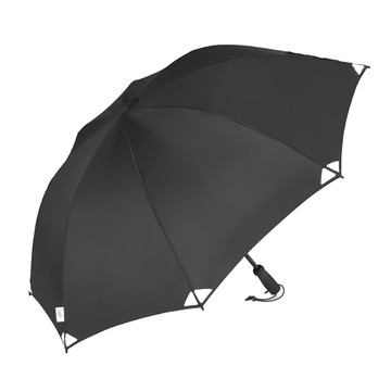 EuroSCHIRM Swing handsfree 免持健行傘 大  反光 黑色 366g