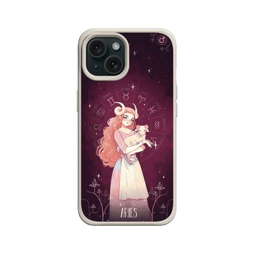 iPhone 15 SolidX 貝殼灰 - Ludmilacerafoce - 牡羊座