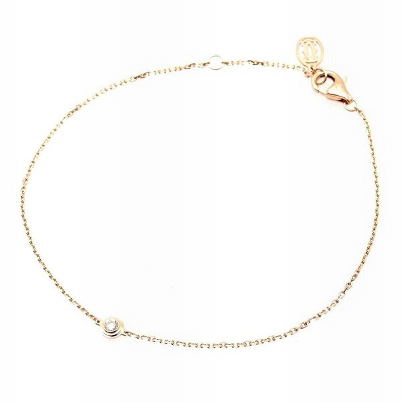 Cartier カルティエ ディアマン レジェ ドゥ カルティエ ブレスレット Xs K18pg 750pg ピンクゴールド ダイヤ0 04ct B 中古 K 通販 Lineポイント最大0 5 Get Lineショッピング