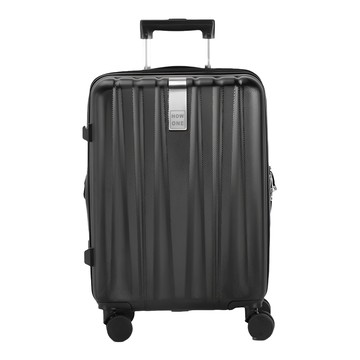 HOWONE 防刮防爆拉鍊可加大登機行李箱 空箱重量2.8公斤  20吋  尊爵黑