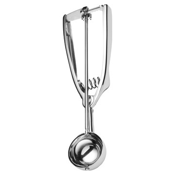 KitchenCraft 傳統冰淇淋挖杓 直徑6.2公分  1支  銀色