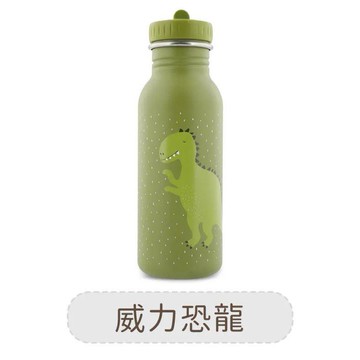 動物愛喝水隨身瓶500ml-威力恐龍-trixie