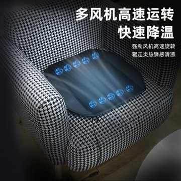 2025年新款坐墊貨車座椅汽車通風坐墊夏季USB車載辦公室帶風扇