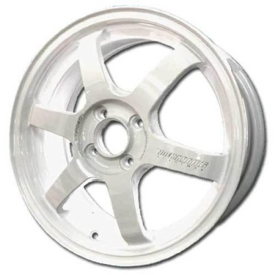 16×7.0J +25 4/100 ボルクレーシング TE37 ソニック (DW) レイズ 16