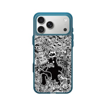 iPhone 17 Pro Max Clear (相機按鈕) 夜幕藍 - Ted Leonid Melendres - 地下世界