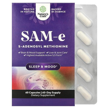 Nature's Craft, SAM-e，200 毫克，60 粒膠囊